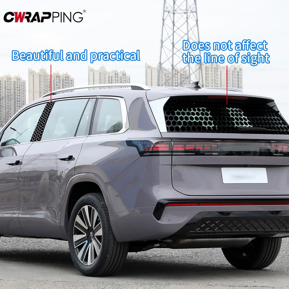 Autocolant Auto Tip Fagure Impermeabil Rezistent la Zgârieturi Acoperire Stâlp B Stâlp Central Vinil Autoadeziv Protecție Exterioară Vehicul