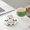 Panda Office Tea & Coffee Cup with Saucer Set - Chengdu Souvenir Gift