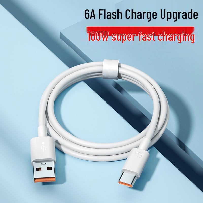 Ruiluo Type-C Fast Charging Cable for Huawei, Oppo, Honor, Vivo, Xiaomi (6A)