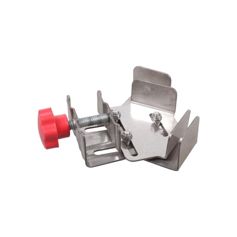 Stainless Steel 90 Degree Right Angle Clamp For Woodworking Welding And DIY Projects With Adjustable Rotating Jaw