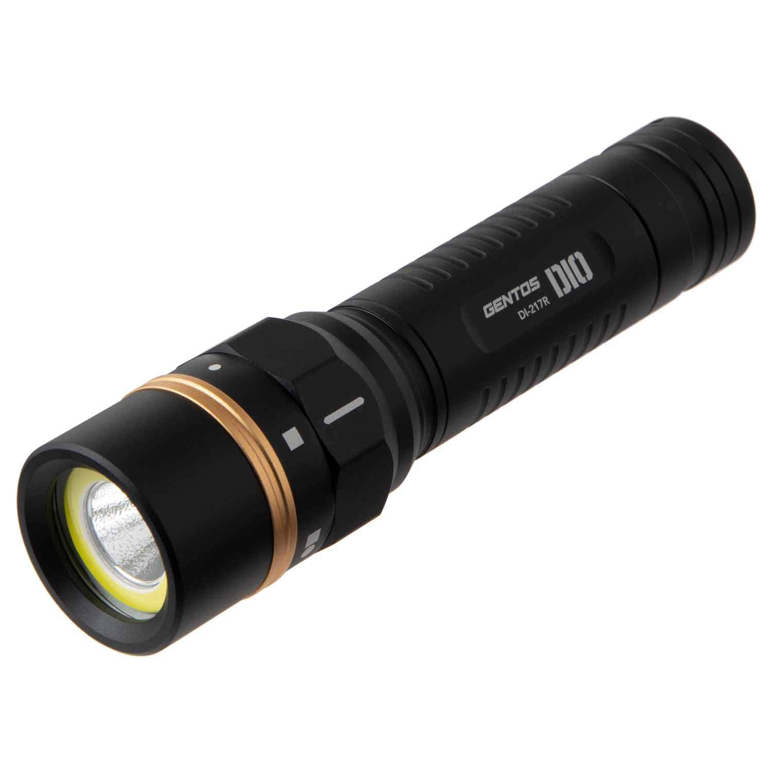 

GENTOS LED Flashlight USB Rechargeable Lumens of Hours of Practical Uses Dedicated Rechargeable Battery DIO Compliant with ANSI Standards [650