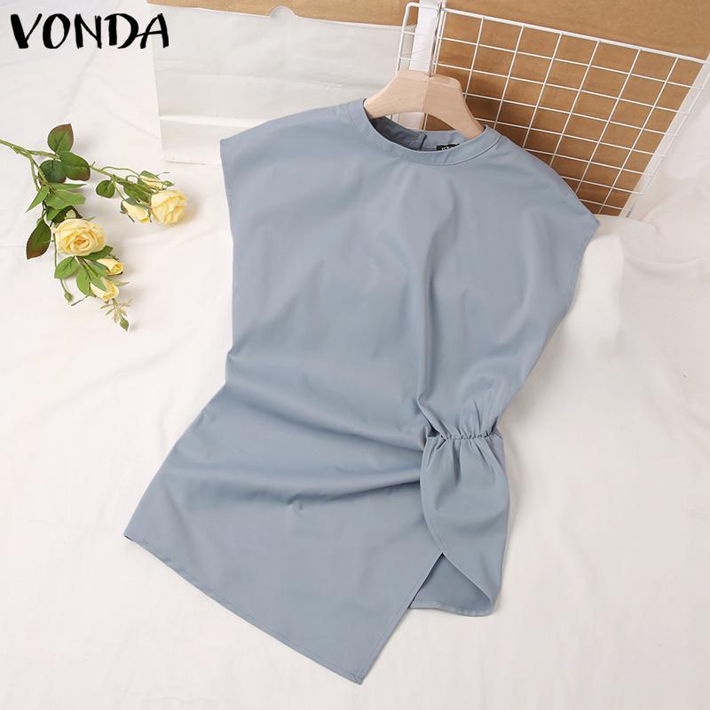 

Летние женские топы VONDA Kink X Line с нерегулярным подолом