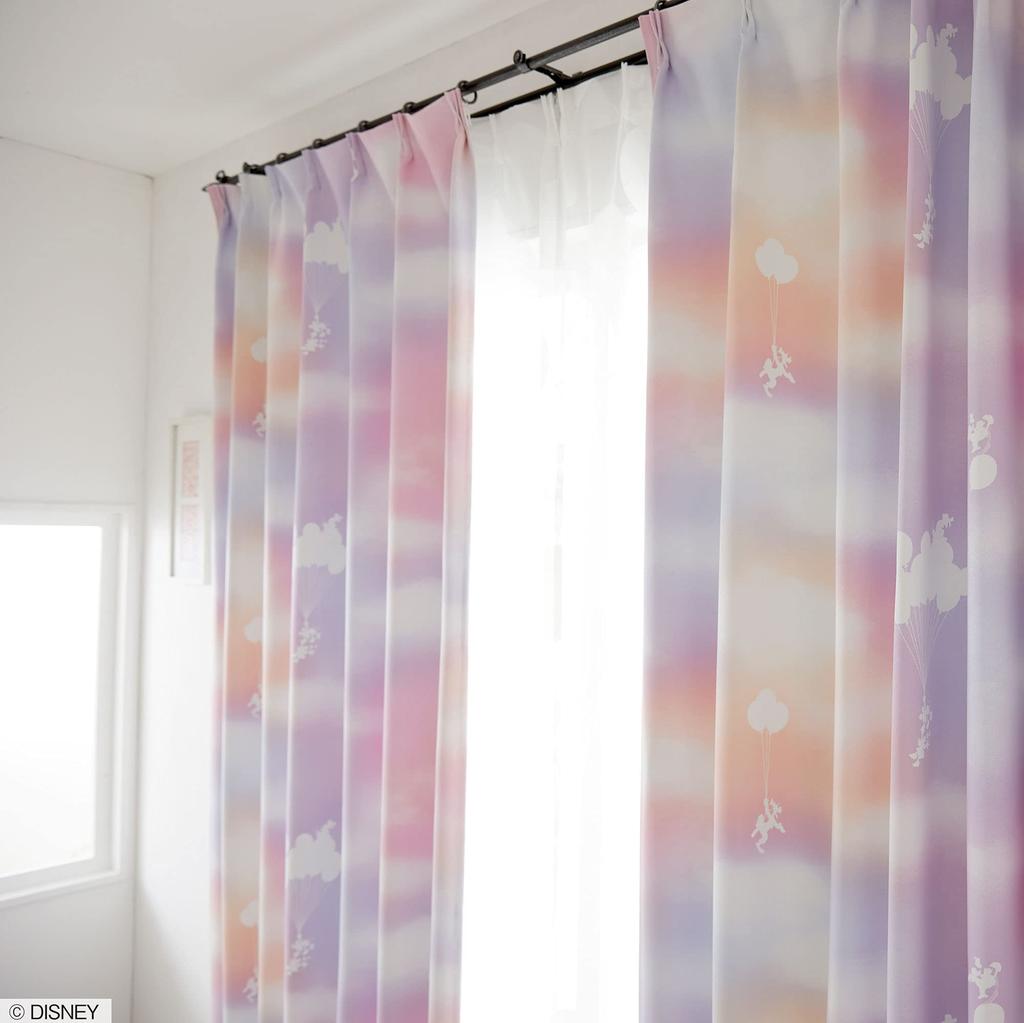 Suminoe Disney Mickey Mellow Curtain 1 100 X 200 Product Drape, Panel, Cm, Number 323-75581