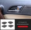 07-11 Honda CRV Carbon Fiber Interior Sticker: Steering Wheel, Center Console, Shift Panel