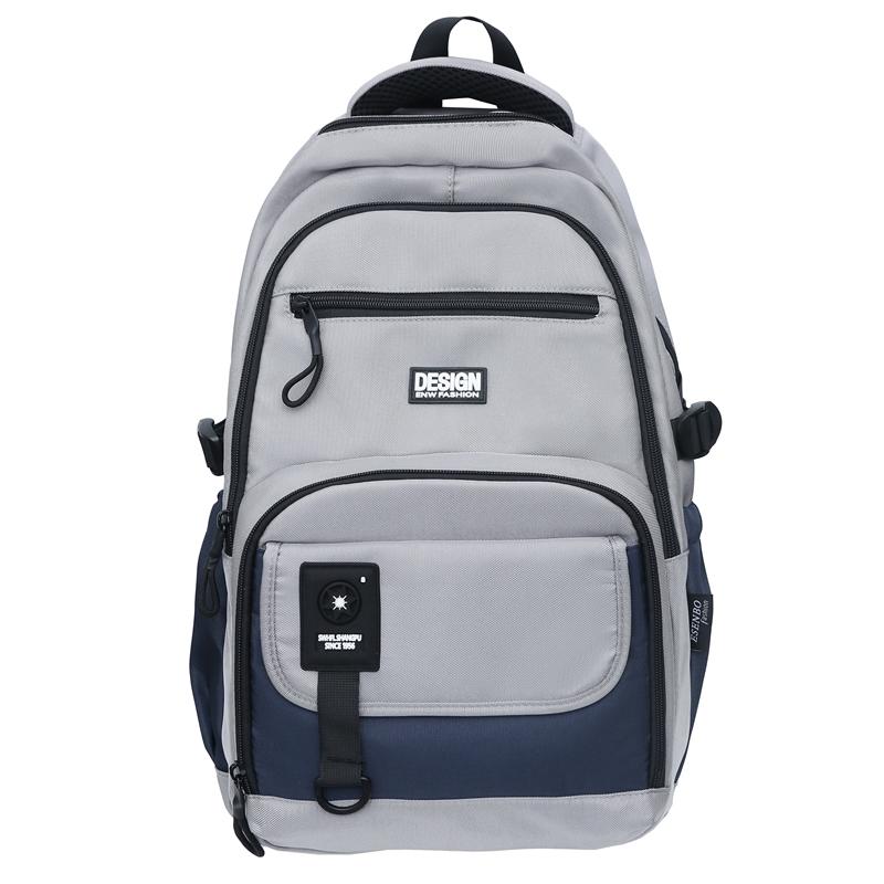 Backpack Female Letter Student Schoolbag Couple Travel Backpack