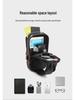Men's USB Charging Water-Repellent Crossbody Chest Bag
