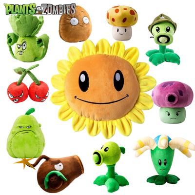 Originele Plants vs Zombies2 15-40cm Schattige Cartoon Game Knuffel Pluche Pop Speelgoed Zonnebloem Muur-Noot Erwtenwerper Pompoen Figuur Kind Cadeau