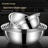 Food-Grade Stainless Steel Round Kitchen Basin