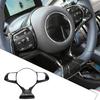 Car Steering Wheel Trim Cover Sticker for BYD ATTO 3 2022-2024 Dolphin Mini Seagull Surf 2024 2025 Steering Wheel Molding Acc