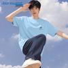 Jeanswest Men's Ice Silk Breathable Quick-Dry T-Shirt