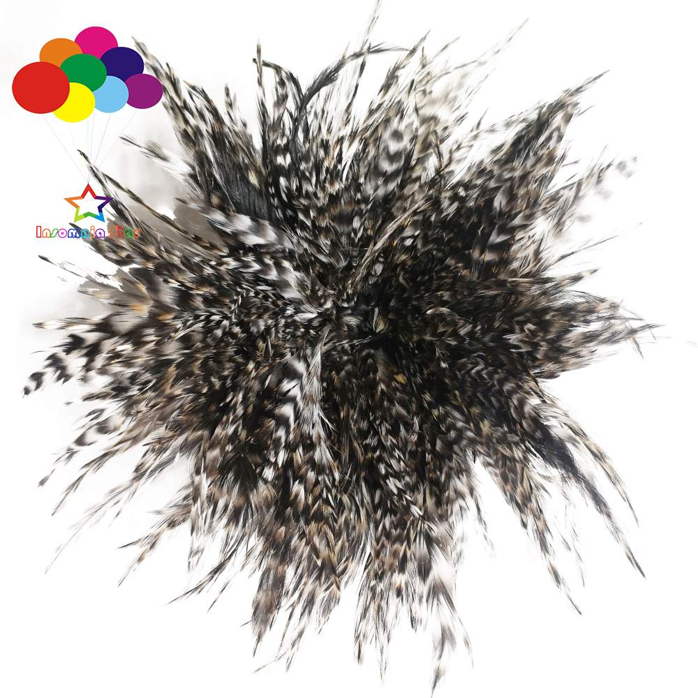 Whole 900PCS Fade Rooster Feathers Dyeing 5-6" Hackle 12-15 Cm Strung DIY Chicken Plume Jewelry Costume Hat Party Mask