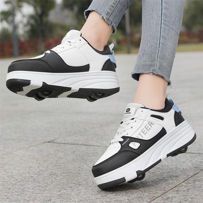 31-42 Kids Four Wheel Roller Skates Removable Flat Shoes Roller Skating Sports Boys/girls Roller Skates Sports Shoes