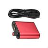Mini Tattoo Power Supply for Rotary Coil Machine Compact Lightweight 1.518V Red