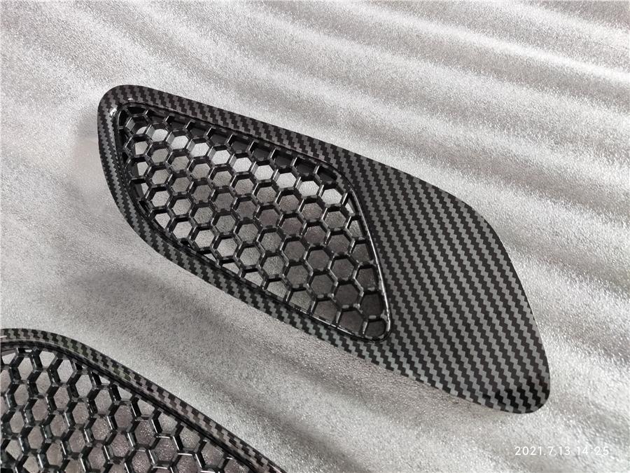 

2PCS Carbon Fiber Color Bonnet Vent Hood Air Vent Scoop Duct for Bmw E90 E91 E92