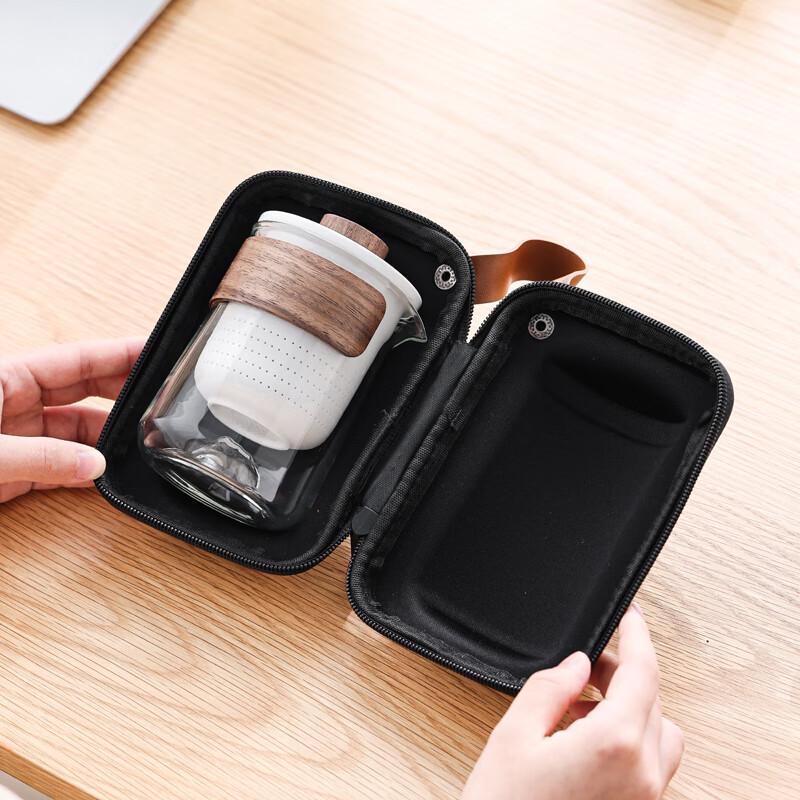 WoDing Portable Ceramic Travel Tea Set
