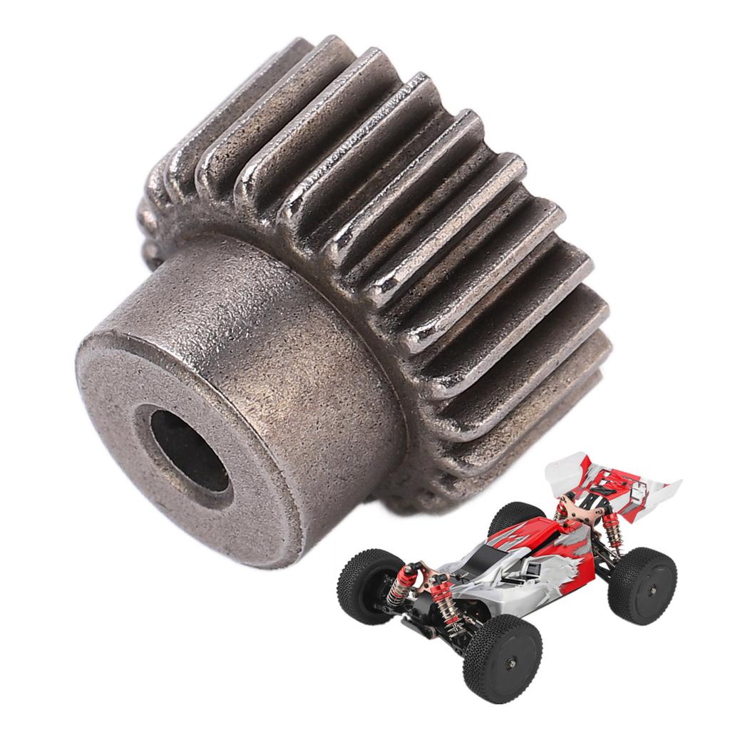 Motor Gear Iron Durable 14mm Pinion Motor Gear with Machine Screw for 104001 1/10 Remote Control Car