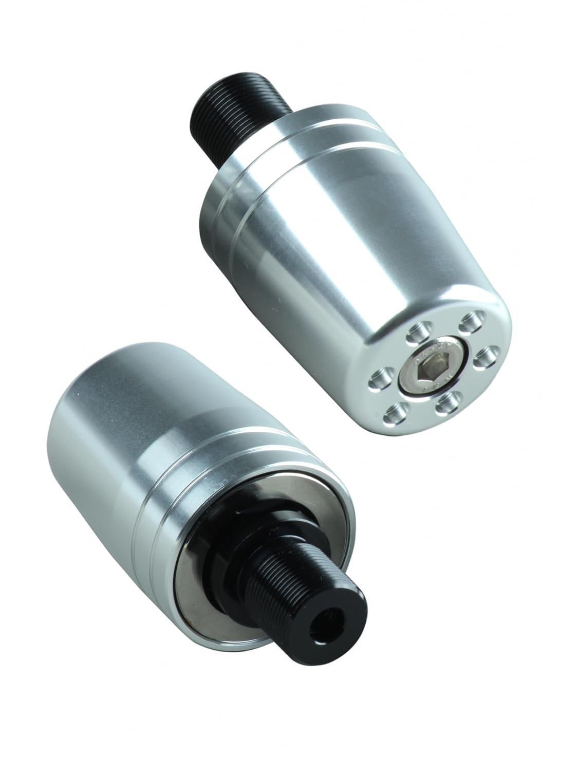 

POSH FAITH Motorcycle Supplies Ultra Heavy Bar End Ninja H2 (Carbon) ZX-10R Kawasaki Genuine Handle M17 Type Silver 031989-03-10 срібний