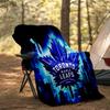 Maple Leafs Flannel Blanket, Use for Birthday/Holiday Gift, Soft Blanket for Sofa/Bed/Camping/Office/Tourism Use,All Seasons