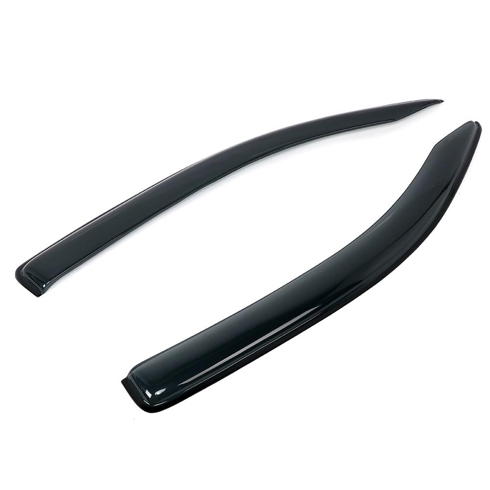 2pcs Smoky Window Visor Shades Sun Rain Guard Fits for Toyota HIACE 2019