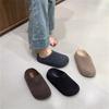 Autumn and Winter 2025 Retro Bag Head Half Slippers Women's Platform Internet Celebrities New Hair Slippers Women Wear Birkenmuller Shoes