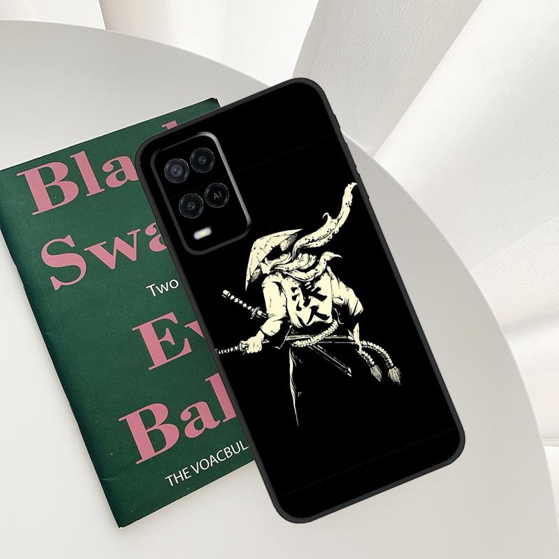 Samurai Case For Oppo A52 A72 A76 A96 A54 A74 A94 A54S A57S A58 A78 A98 A57 A77 A15 A16 A17 Cover
