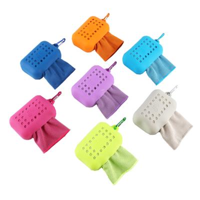 30x90cm Outdoor Quick Dry Instant Ice Cold Cooling Towel Sport Yoga Waschlappen