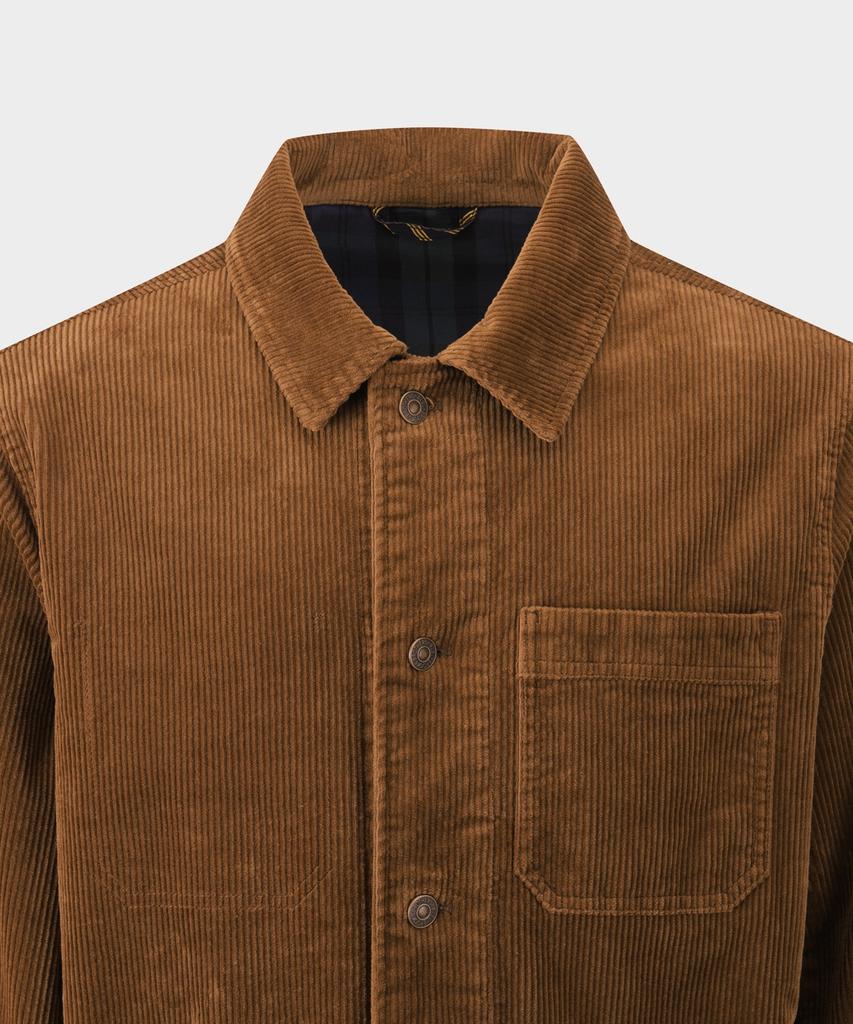Brooks Brothers Corduroy Chore Jacket (Brown) (Bbotmbf303)