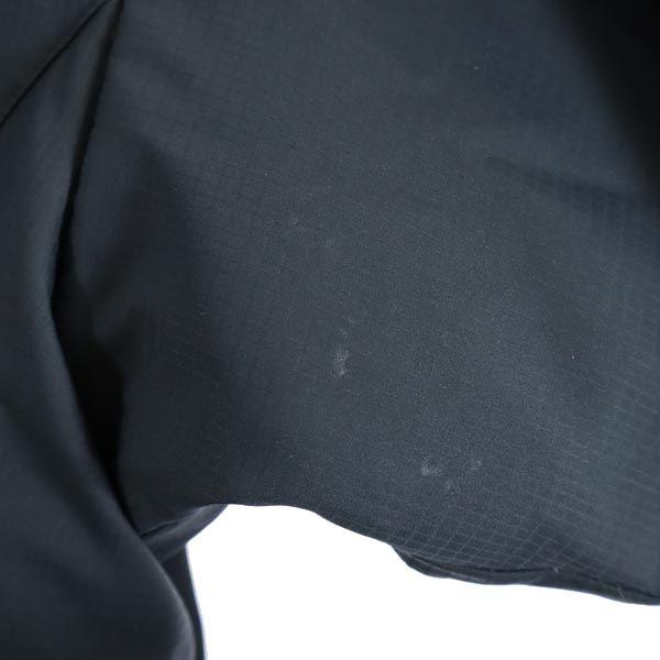 HELLY HANSEN Down jacket XL Black series Logo embroidery Men's Used