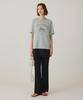 Siyajyu Sitp5264 Greyhound Short Sleeve T-Shirt_Melange Gray