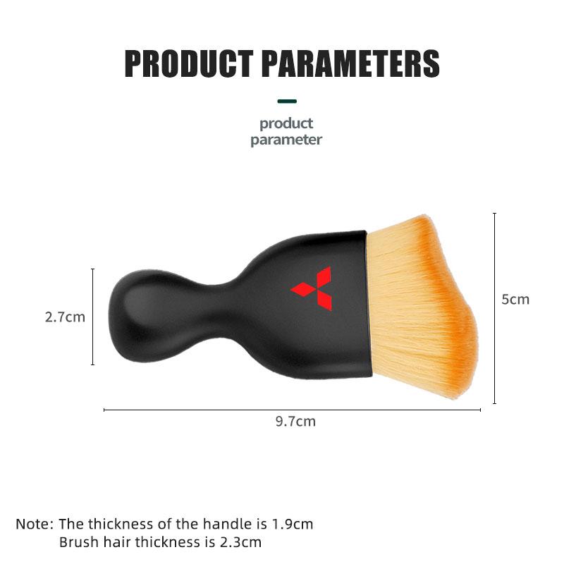 Car Interior Cleaning Soft Brush Tool Dust Remover For Mitsubishi Lancer Mirage ASX Pajero Ralliart Outlander Jinxuan Lancer Ex