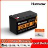 Humsienk Lithium Iron Phosphate Battery 12V 8Ah Grade A Cells Rechargeable Lightweight Home Energy Storage Backup Power
