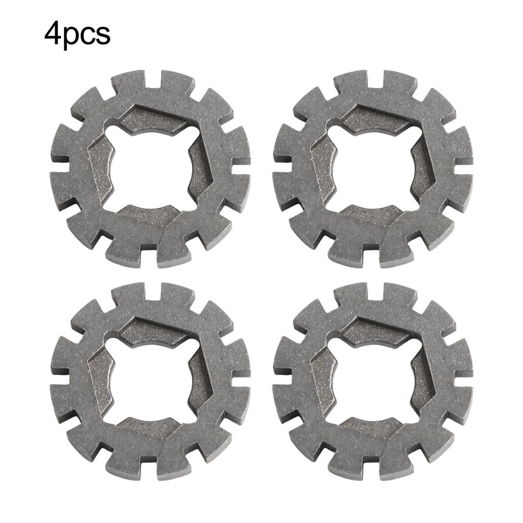 Multi Power Tool Oscillating Saw Blade Adapter 4Pcs with Shank Compatible with Multiple Accessories for Woodworking