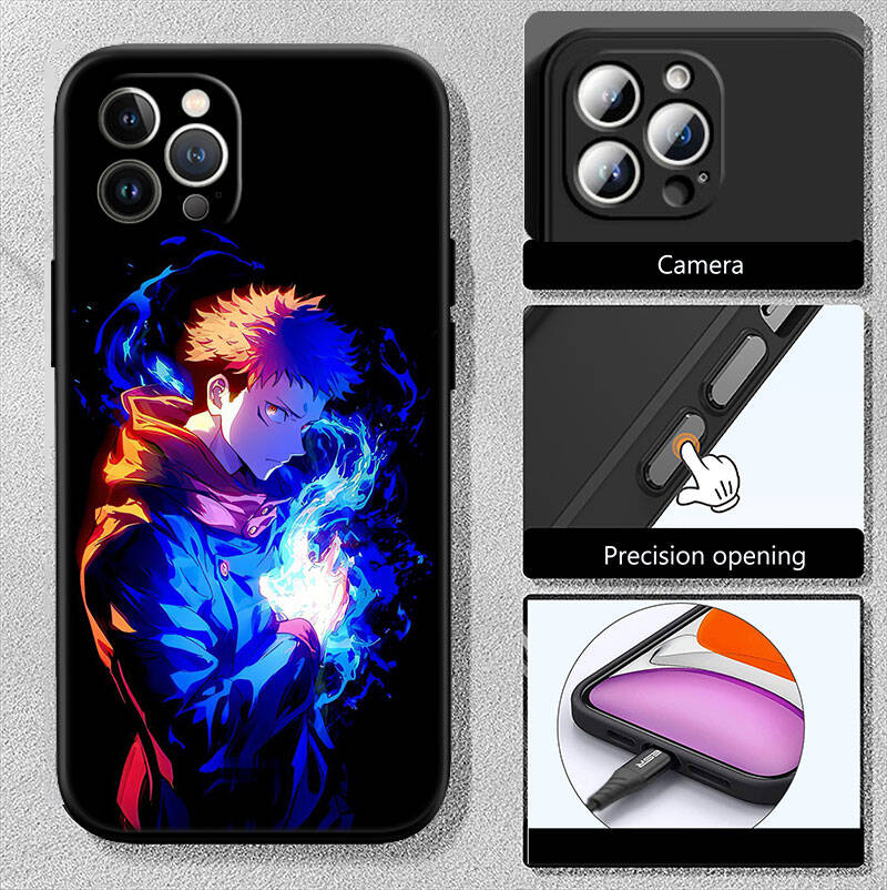 MH78 Jujutsu Kaisen Phone Shell Case for Redmi Note 12 12S 12C 13 13C 13R 14 14S 14R 14C Pro Max Plus A3 A3X A4 A5 11A 13X