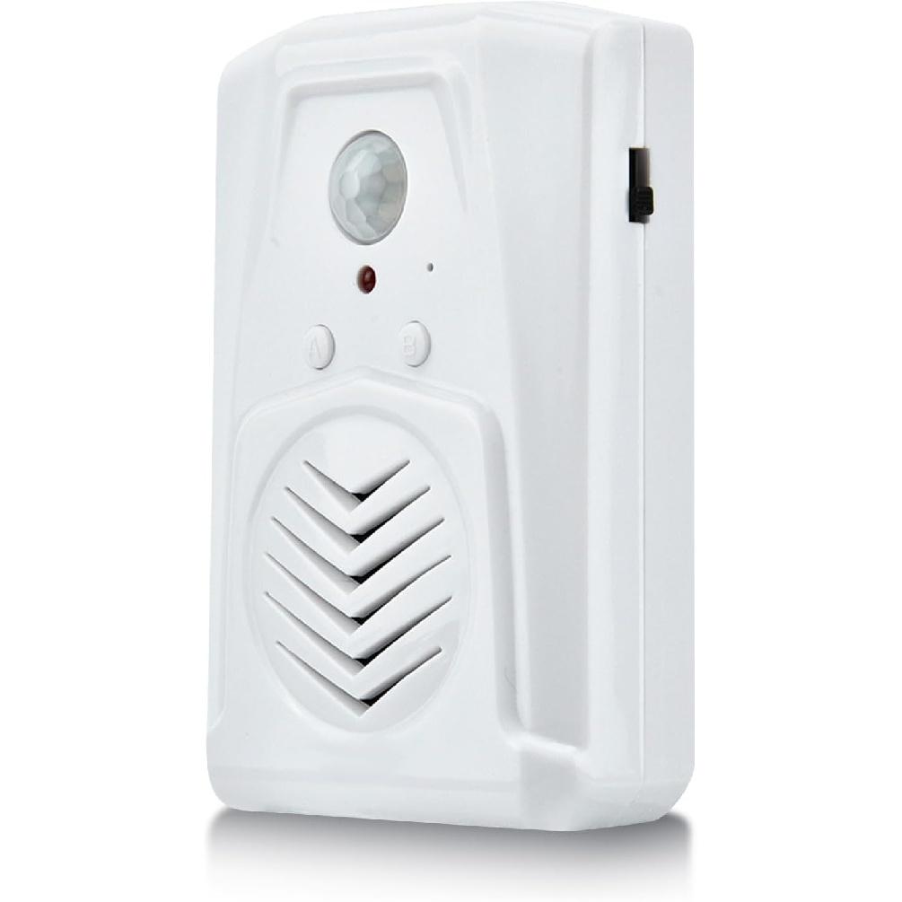 Motion Sensor Doorbell Door Chime, Home Security Driveway Alarm Entry Doorbell Indoor Motion Detector Buzzer, Store Door Entry Bell MP3 Audio, 2