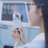 Handheld Fan 100 Speeds, Portable Mini Fan with LCD Display, Rechargeable Personal Cooling Fan for Desk, Car, Travel