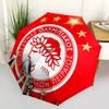 Olympiacos F.C. Piraeus Automatic Opening and Closing, 8 Rib Structure Portable Umbrella, Suitable for Men and Women In All Seasons  Perfect