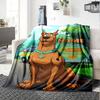 Scooby Doo And The Mystery Machine Throw Customizable Blanket Personalized Text Durable Comfort For Sofa Couch Office Bed Picnics Ideal For All