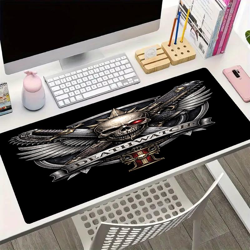 Warhammer 40k Thema Mauspads, Rutschfeste Gummiunterseite, Multifunktionales Büro- & Heimdekor, Perfekt für die Personalisierung des Arbeitsplatzes.