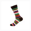Fashion Colorful Brand Men Socks 20 Colors Striped Plaid Diamond Socks Men Cotton Casual Crew Socks