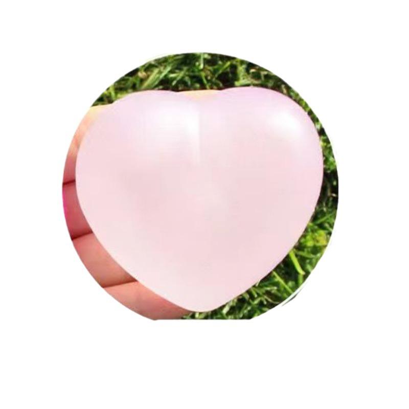 Jouet à presser Cœur qui change de couleur Xiaohongshu – Décompression à rebond lent pour enfants