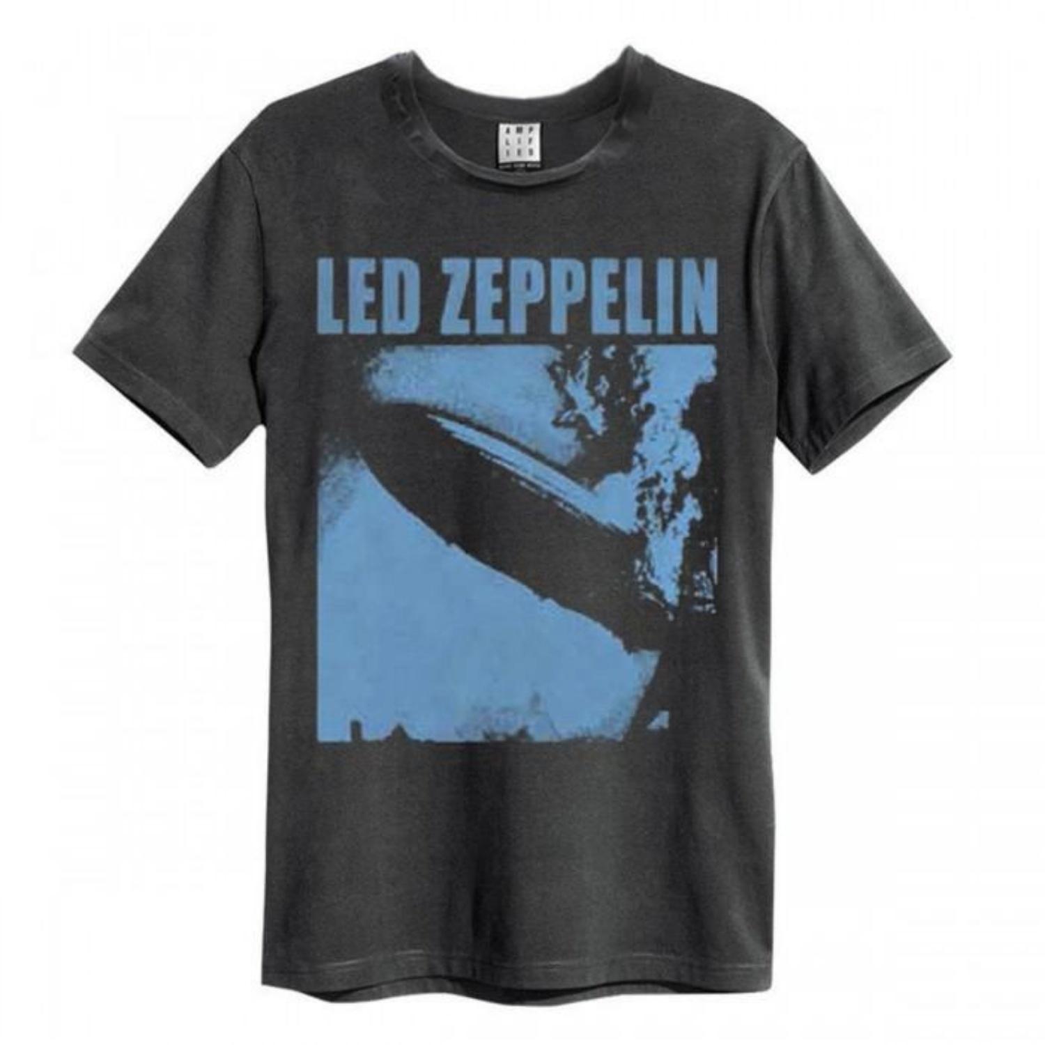 Amplified Unisex Adult Blimp Square Led Zeppelin T-Shirt S