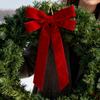 Bows For Christmas Tree 12 Pieces Red Large Large Bows Christmas Tree Decorations For Holiday Bedroom Living Room Garland Wall