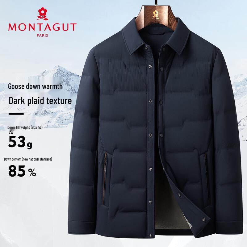 MONTAGUT Men s Goose Down Lapel Jacket 52