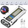 Versatile DualLight Source Flashlight Magnetic Work Light Emergency Outdoor Lighting Suitable for Outdoor Emergency Outdoor Work