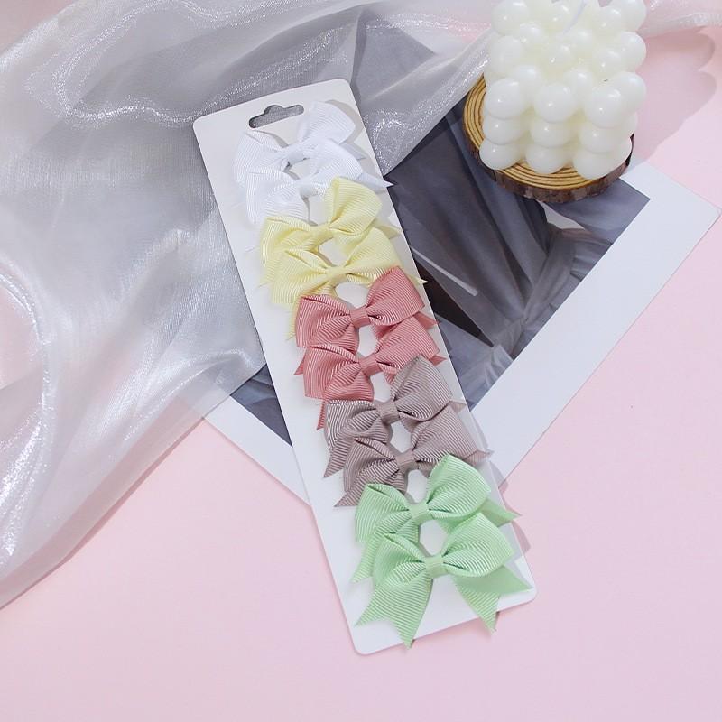 

Children s Bow Tie Set Baby European- Candy-colored Hair Clips, European- Headbands. One Size