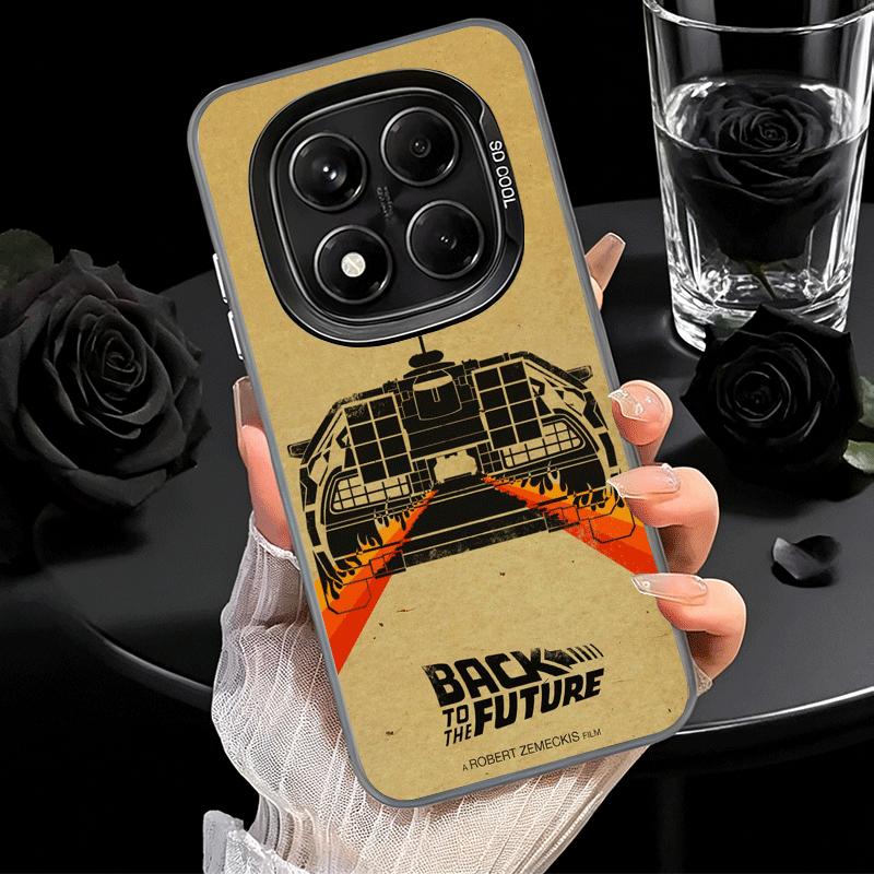 Back To The Future Weiche Handyhülle für Samsung Galaxy S24 S25 FE S26 Edge S23 Ultra S22 Plus S21 + Stoßfeste Abdeckung Rückschale