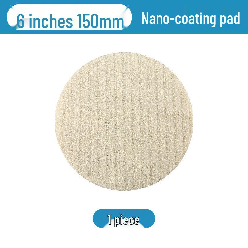Nano Coated Marble Polishing & Waxing Pad - White Wool Scouring Pad