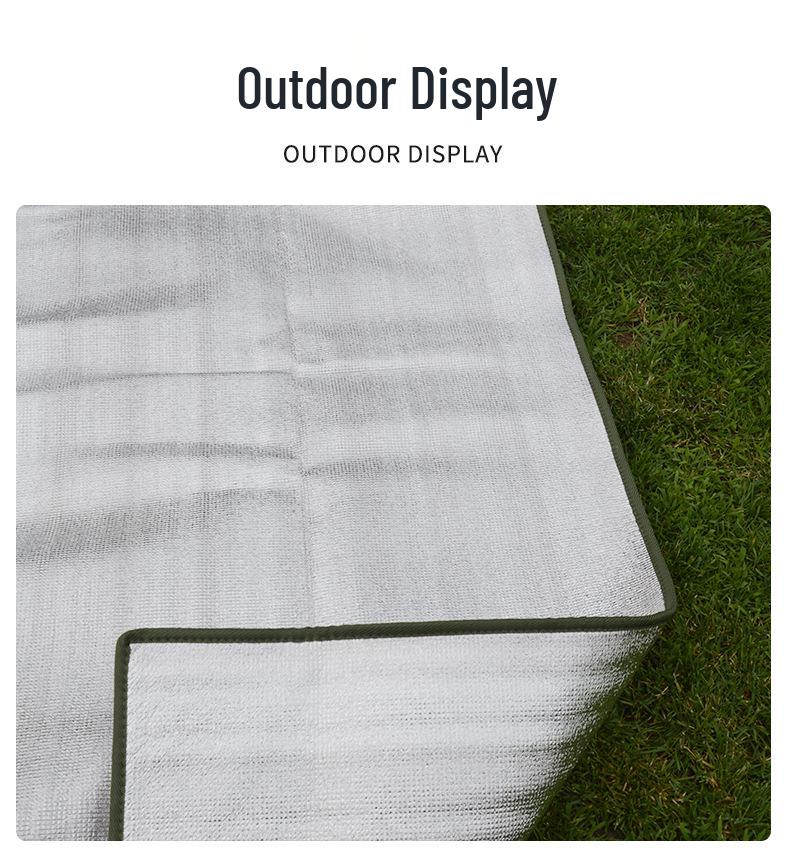 Thickened Moisture-Proof Outdoor Sleeping Mat for Camping, Picnic, or Home Use