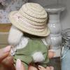 Bunny Plush Keychain 14cm Soft Stuffed Rabbit Pendant for Bags Keys Cute Spring Gift for Girl Women Collectors