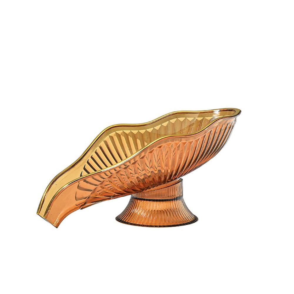 Leaf Shape Soap Box Self Draining Soap Tray Portable Soap Holder  Bathroom Accessories